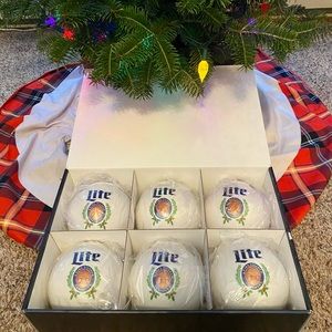 Miller Lite Beernaments (Set of 6)